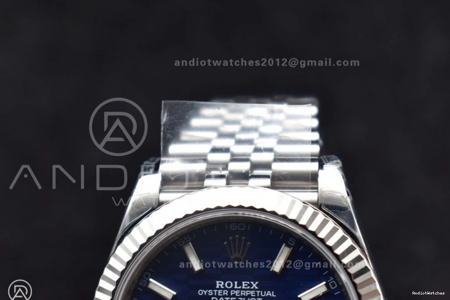 Best on SS Edition 41 FastDry Dial VSF 617 Blue DateJust Jubilee Bracelet 126334 904L VS Checked 1:1 1123